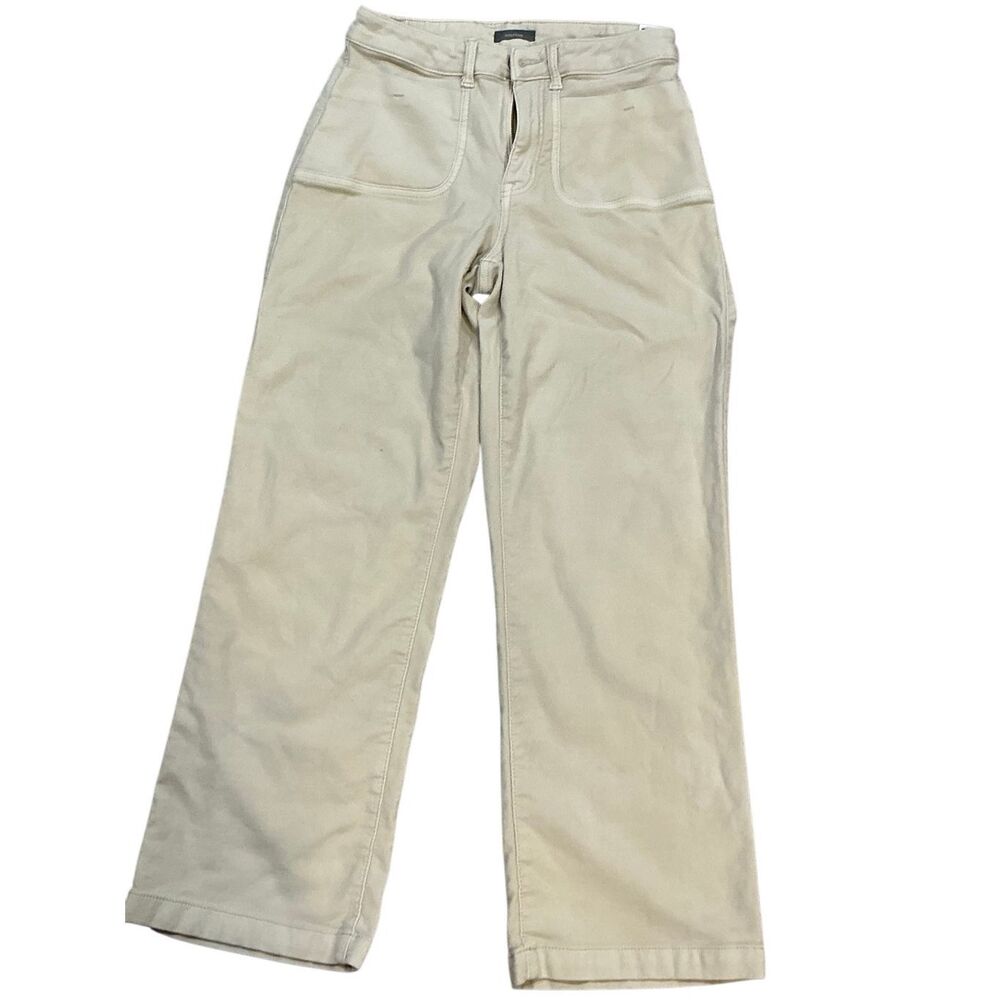 Maurices Women's Size 4 Long Beige Ankle Length Pants